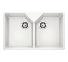 Кухонна мийка Blanco VILLAE Double (525164) глянцевий білий