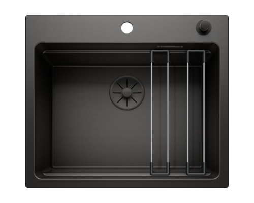 Кухонна мийка Blanco ETAGON 6 Black Edition (526339) чорний