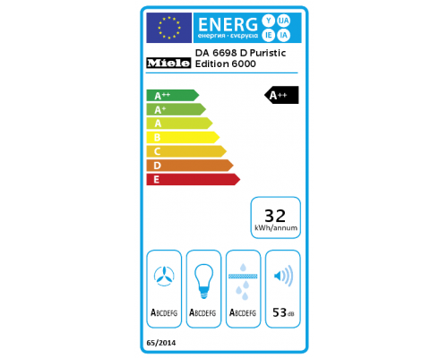 Витяжка Miele DA6698D Puristic Edition 6000 CLST