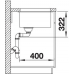 Кухонна мийка Blanco SUBLINE 700-U Level (523545) сірий беж