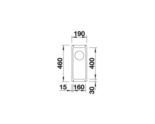 Кухонна мийка Blanco SUBLINE 160-U (523397) темна скеля