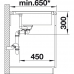 Кухонна мийка Blanco DELTA II (523660) білий