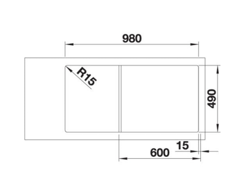 Кухонна мийка Blanco AXIA III 6S (523477) білий