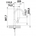 Кухонний змішувач Blanco CANDOR-R (523121) нерж. сталь