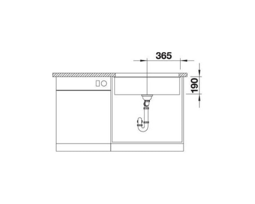 Кухонна мийка Blanco SUBLINE 700-U (523442) антрацит