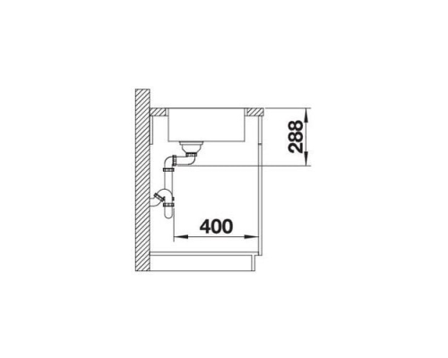 Кухонна мийка Blanco ZEROX 700-IF Durinox (523099)