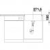 Кухонна мийка Blanco SUBLINE 500-IF/A SteelFrame (524111) антрацит / нержавіюча сталь