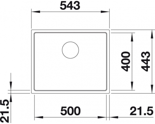 Кухонна мийка Blanco SUBLINE 500-IF SteelFrame (524110) білий / нержавіюча сталь