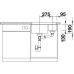 Кухонна мийка Blanco SUBLINE 340/160-U L (525985) чорний