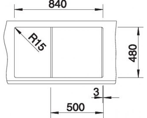 Кухонна мийка Blanco METRA 5S (527109) ніжний білий