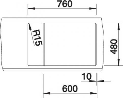 Кухонна мийка Blanco METRA 6S COMPACT (527114) ніжний білий