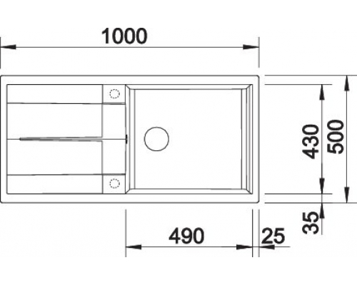 Кухонна мийка Blanco METRA XL 6S (527123) ніжний білий