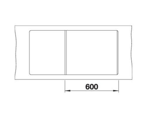 Кухонна мийка Blanco METRA XL 6 S-F (527125) ніжний білий