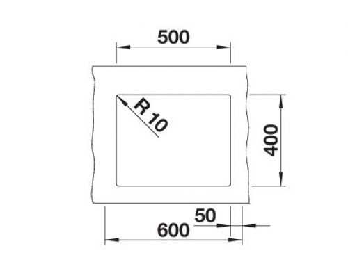 Кухонна мийка Blanco ROTAN 500-U (527146) ніжний білий