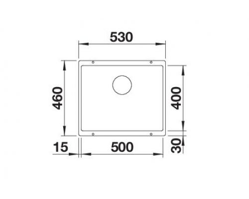 Кухонна мийка Blanco ROTAN 500-U (527146) ніжний білий