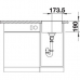 Кухонна мийка Blanco SUBLINE 320-F (527159) ніжний білий