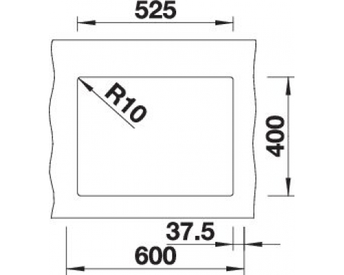 Кухонна мийка Blanco SUBLINE 340/160-U R (527162) ніжний білий