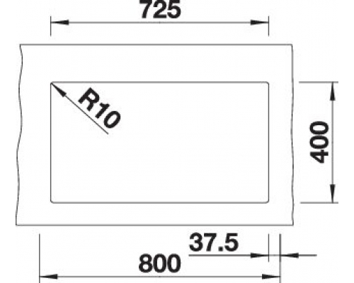 Кухонна мийка Blanco SUBLINE 350/350-U (527164) ніжний білий