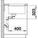 Кухонна мийка Blanco SUBLINE 350/350-U (527164) ніжний білий
