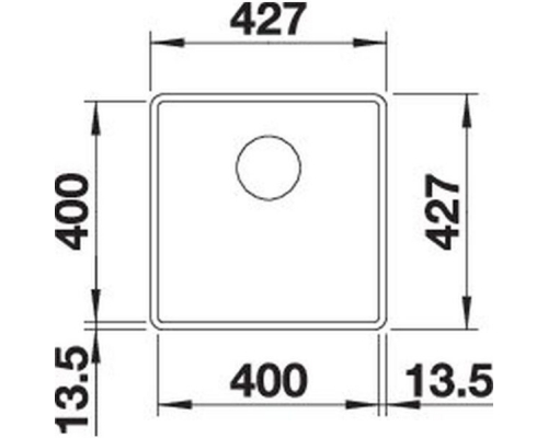 Кухонна мийка Blanco SUBLINE 400-F (527165) ніжний білий