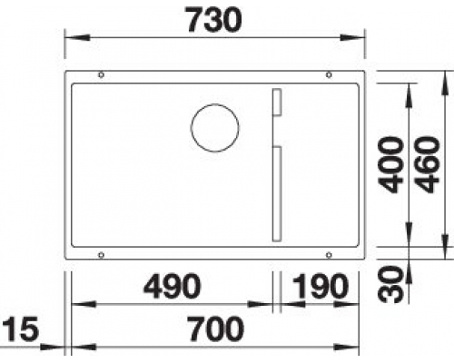 Кухонна мийка Blanco SUBLINE 700-U Level (527172) ніжний білий