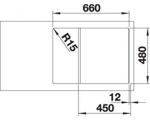 Кухонна мийка Blanco ZIA 45S compact (527197) ніжний білий