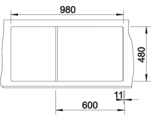 Кухонна мийка Blanco ZIA 6S (527207) ніжний білий