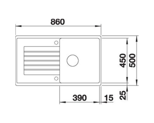 Кухонна мийка Blanco ZIA 5S (527204) ніжний білий