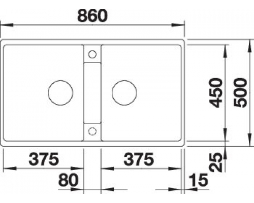 Кухонна мийка Blanco ZIA 9 (527210) ніжний білий