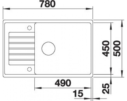 Кухонна мийка Blanco ZIA XL 6S COMPACT (527214) ніжний білий