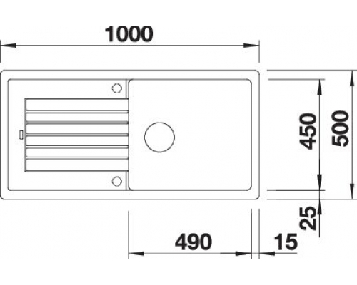 Кухонна мийка Blanco ZIA XL 6S (527217) ніжний білий