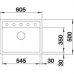 Кухонна мийка Blanco DALAGO 6-F (527247) вулканічний сірий