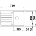 Кухонна мийка Blanco LEGRA 45S (527268) вулканічний сірий