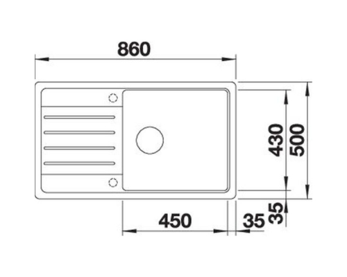 Кухонна мийка Blanco LEGRA XL 6S (527274) вулканічний сірий