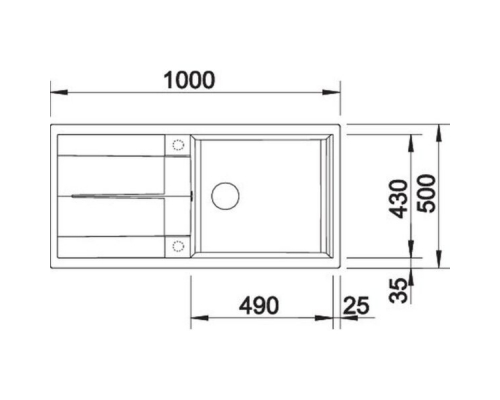 Кухонна мийка Blanco METRA XL 6S (527306) вулканічний сірий