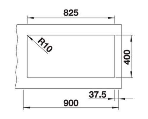 Кухонна мийка Blanco SUBLINE 480/320-U (527351) вулканічний сірий