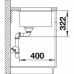 Кухонна мийка Blanco SUBLINE 700-U Level (527355) вулканічний сірий