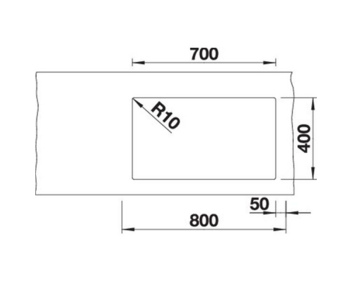 Кухонна мийка Blanco SUBLINE 700-U Level (527355) вулканічний сірий