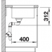 Кухонна мийка Blanco SUBLINE 700-U (527356) вулканічний сірий