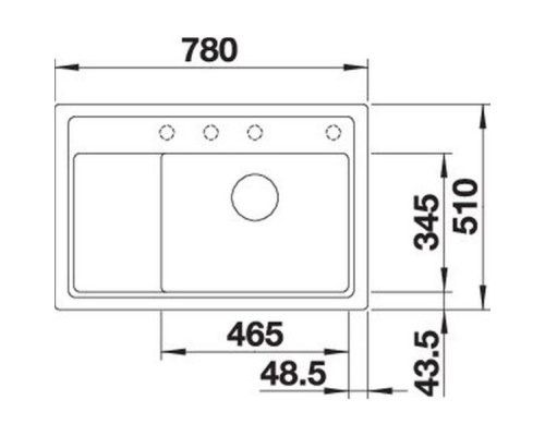 Кухонна мийка Blanco ZENAR XL 6S Compact (527368) вулканічний сірий