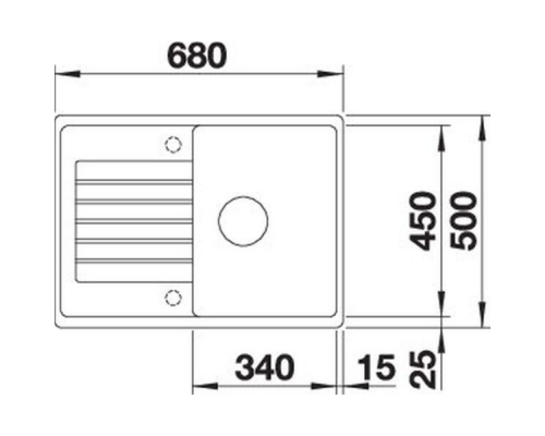 Кухонна мийка Blanco ZIA 45S compact (527380) вулканічний сірий