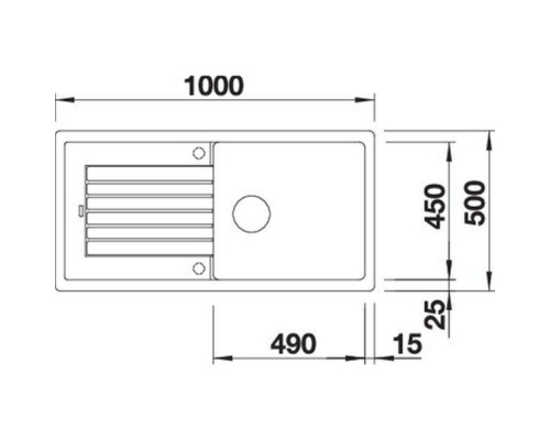 Кухонна мийка Blanco ZIA XL 6S (527400) вулканічний сірий