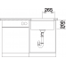 Кухонна мийка Blanco ETAGON 500-U 527757 антрацит