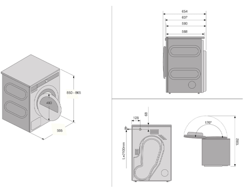 Пральна машина Asko  W 1094 W