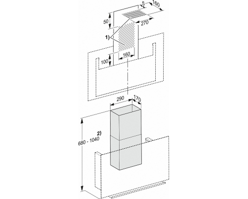 Витяжка Miele DA 9091 W Screen GRGR