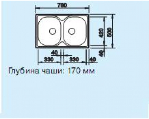 Кухонна мийка Blanco TIPO 8 Compact (513459)