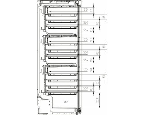 Винний холодильник Miele KWT 6834 SGS