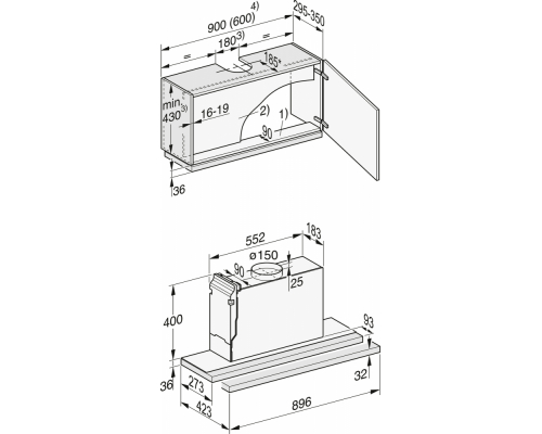 Витяжка Miele DAS 4920