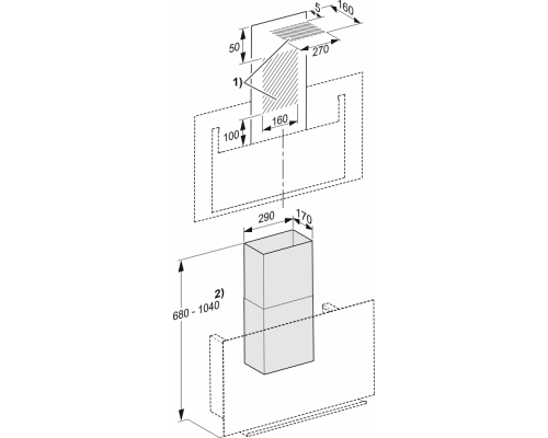 Витяжка Miele DA 9092 W OBSW