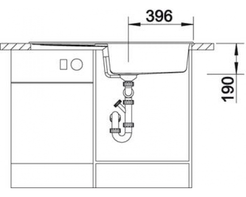 Кухонна мийка Blanco METRA XL 6S (515286) антрацит